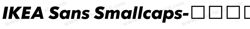 IKEA Sans Smallcaps字体转换